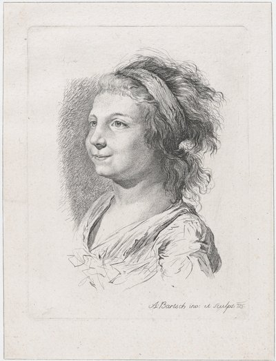 Ritratto di Maria Anna Schaubach da Adam von Bartsch