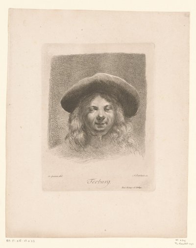 Ritratto di Moses ter Borch da Adam von Bartsch