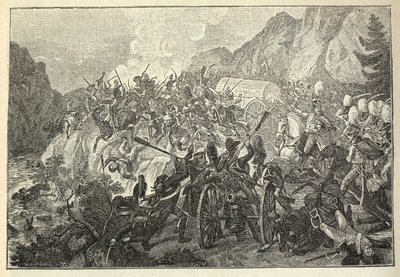La battaglia di Katzbach, 26 agosto 1813 da Adam von Bartsch