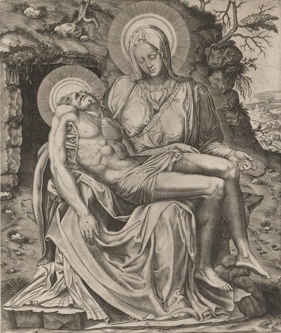 Pietà Vaticana, 1566 da Adamo Scultori