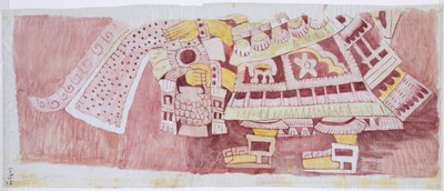 Copia di parte di un murale dalla Casa de Barrios 