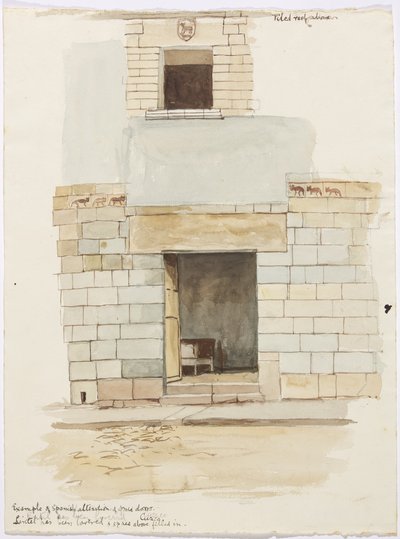 Porta a Cuzco, Perù da Adela Breton