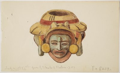 Cinque pagine di disegni e figure da Adela Breton