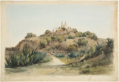 Grande Piramide e Chiesa, Cholula da Adela Breton