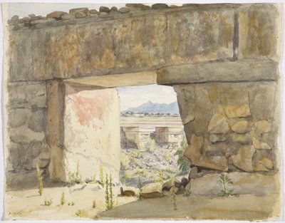 Edifici in rovina a Mitla, Oaxaca da Adela Breton