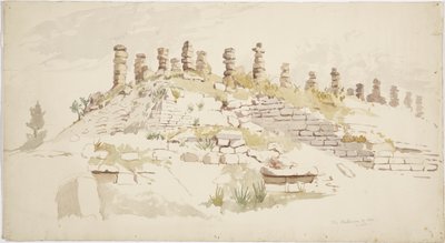 Rovine ad Ake, Yucatan, Messico da Adela Breton