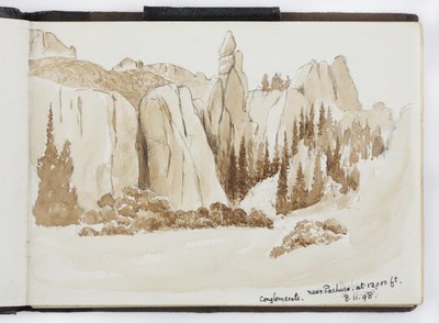 Taccuino di disegni e appunti, Nord e Sud America (incluso Messico) da Adela Breton