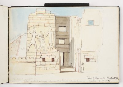 Taccuino di acquerelli, disegni e appunti, Messico, 1896-1898 da Adela Breton