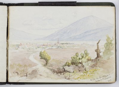 Taccuino di acquerelli, disegni e appunti, Messico, 1896-1898 da Adela Breton