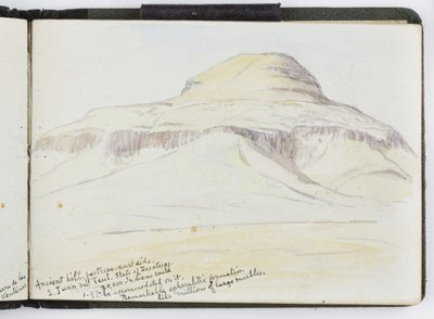 Taccuino di acquerelli, disegni e appunti, Messico, 1896-1898 da Adela Breton