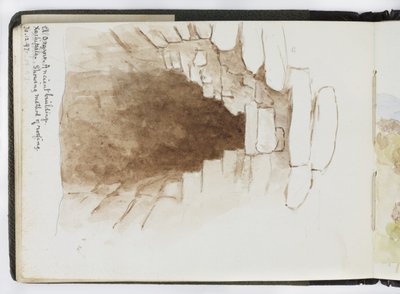 Taccuino di acquerelli, disegni e appunti, Messico, 1896-1898 da Adela Breton
