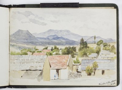 Taccuino di acquerelli, disegni e appunti, Messico, 1896-1898 da Adela Breton