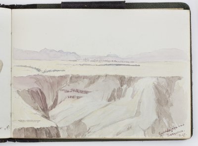 Taccuino di acquerelli, disegni e appunti, Messico, 1896-1898 da Adela Breton