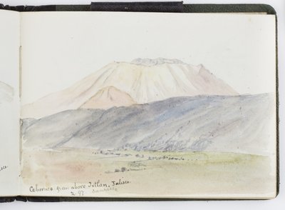 Taccuino di acquerelli, disegni e appunti, Messico, 1896-1898 da Adela Breton