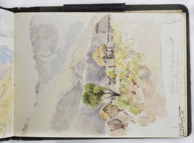 Taccuino di acquerelli, disegni e appunti, Messico, 1896-1898 da Adela Breton