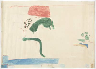 Ricalco di un dipinto murale da Chichen Itza, Messico Dalla parete est, camera interna centrale, Tempio Superiore dei Giaguari, Grande Campo da Gioco da Adela Breton