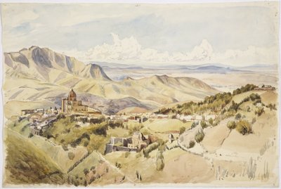 Veduta vicino a Guanajuato, Stato di Guanajuato, Messico da Adela Breton