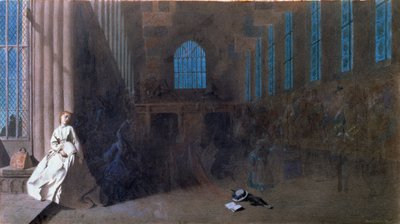 Sogni del passato, Hampton Court da Adelaide Claxton