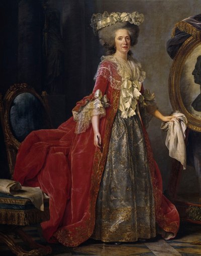 Ritratto di Maria Adelaide di Francia (1732-1800) conosciuta come Madame Adelaide da Adelaide Labille Guiard