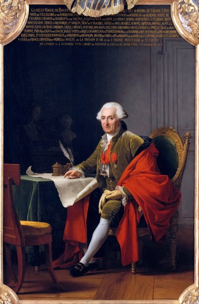 Charles-Roger, principe di Bauffremont da Adelaide Labille Guiard