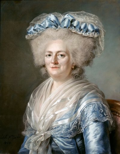 Marie Louise Thérèse Victoire di Francia 1733-1799 da Adelaide Labille Guiard
