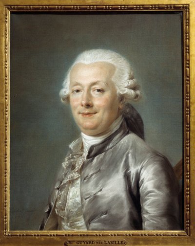 Ritratto di Jean Jacques Bachelier (1724-1806) pittore francese. Dipinto di Adelaide Labille-Guiard da Adelaide Labille Guiard