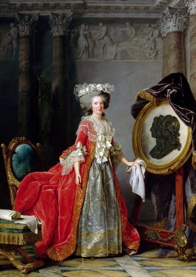 Principessa Maria Adelaide di Francia, 1732-1800 da Adelaide Labille Guiard