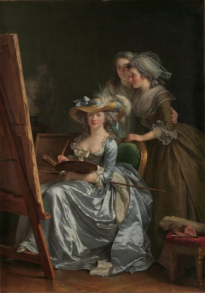Autoritratto con due allieve, Marie Gabrielle Capet e Marie Marguerite Carreaux de Rosemond da Adelaide Labille Guiard