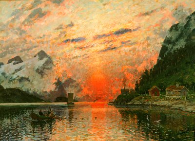 Un fiordo da Adelsteen Normann