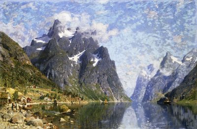 Hardanger Fjord, Norvegia da Adelsteen Normann