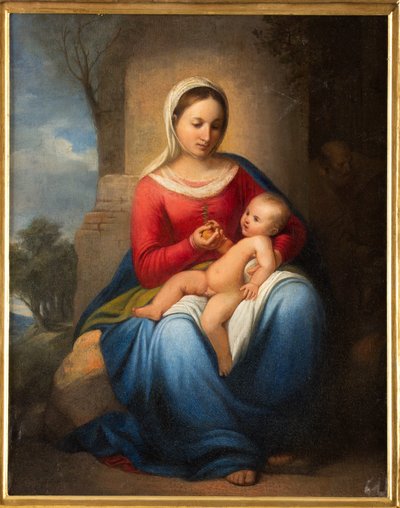 Madonna e Bambino Gesù da Adeodato Malatesta or Malatesti