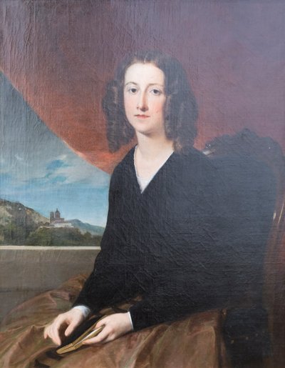 Ritratto della figlia di Ciro Menotti da Adeodato Malatesta or Malatesti