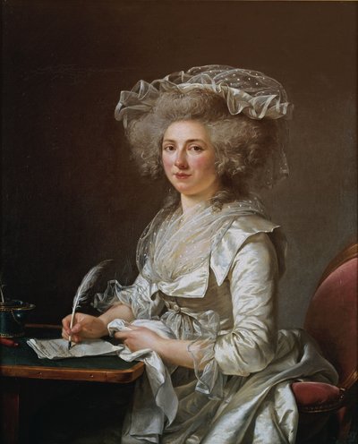 Francese:  Ritratto di donna Ritratto di donna da Adelaide Labille-Guiard