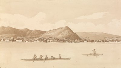 Baia di Apia, Upolu, Isole dei Navigatori [Samoa] 18 settembre 1849 da Admiral Sir Edward Gennys Fanshawe