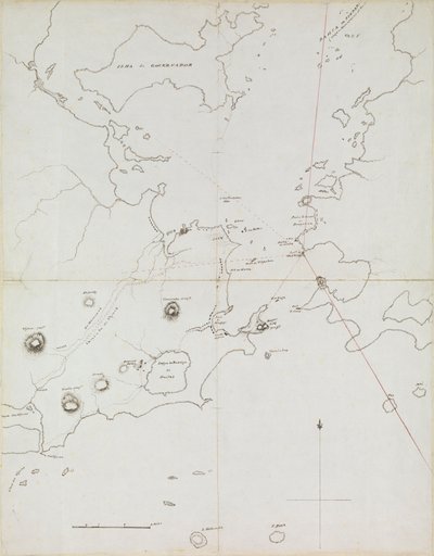 Carta del porto di Rio de Janeiro, Brasile, c.1849 da Admiral Sir Edward Gennys Fanshawe