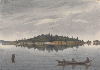 Isola dei cervi, Beaver Harbour, Isola di Vancouver, 15 luglio 1851 [Canada] da Admiral Sir Edward Gennys Fanshawe