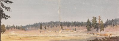 Grass Valley, vicino a Nevada City, California, 18 settembre 1851 da Admiral Sir Edward Gennys Fanshawe