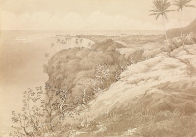 Baia di Matavai e Punta Venere, Tahiti, 24 agosto 1849 [Isole della Società] da Admiral Sir Edward Gennys Fanshawe