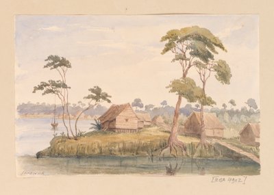 Sarawak da West Indies, North American e Borneo scrapbook da Admiral Sir Edward Gennys Fanshawe