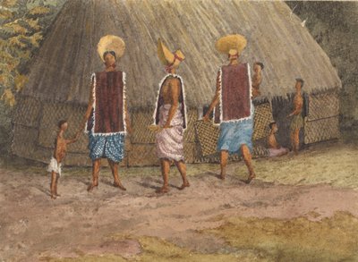 Cappelli della domenica alle Isole dei Navigatori (Samoa), Baia di Apia, 14 settembre 1849 da Admiral Sir Edward Gennys Fanshawe