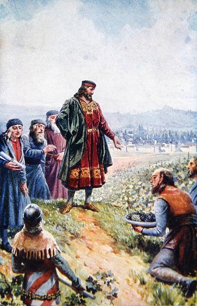 Carlo IV che ispeziona l