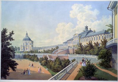 Il grande palazzo di Oranienbaum (residenza reale di Russia), situato a Lomonossov nell