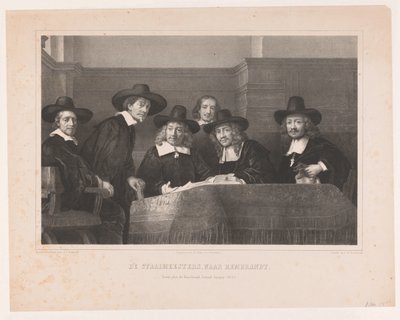 I sindaci dei drappieri da Adolf Carel Nunnink
