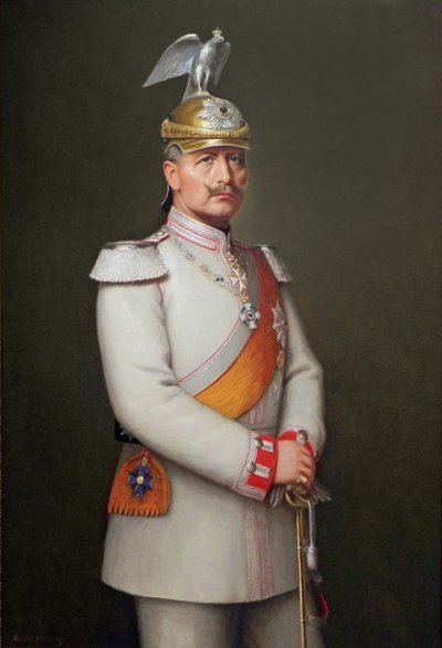 Kaiser Guglielmo II, 1910 da Adolf Emil Hering