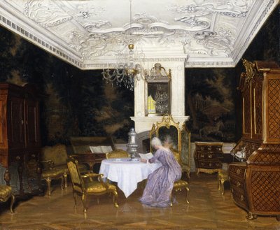 Fredensborg da Adolf Heinrich Hansen