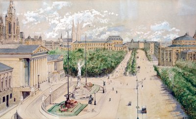 Parlamento di Vienna e Ringstrasse di Adolf Hitler da Adolf Hitler