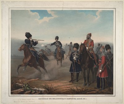 Convoglio di Sua Altezza Imperiale, 1854-1862 da Adolf Jebens