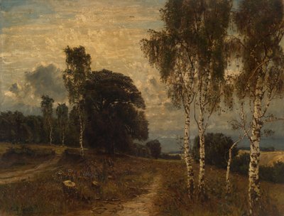 Betulle sul lago Ammersee da Adolf Stabli