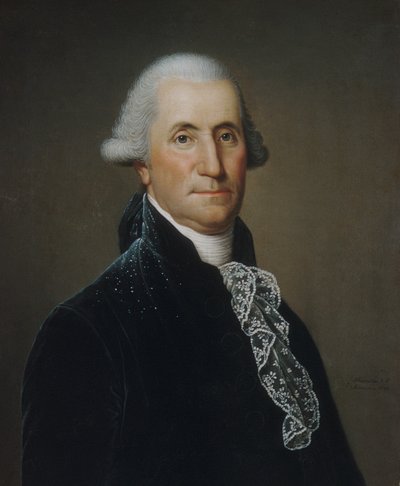 George Washington, 1795 da Adolf Ulrich Wertmuller