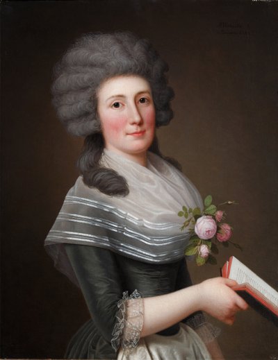 Ritratto di Madame Wittfooth, nata Noer, 1789 da Adolf Ulrich Wertmuller